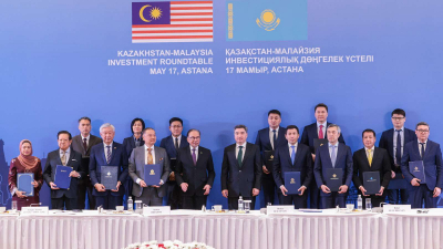 Соглашения на 350 млн долларов заключили Казахстан и Малайзия