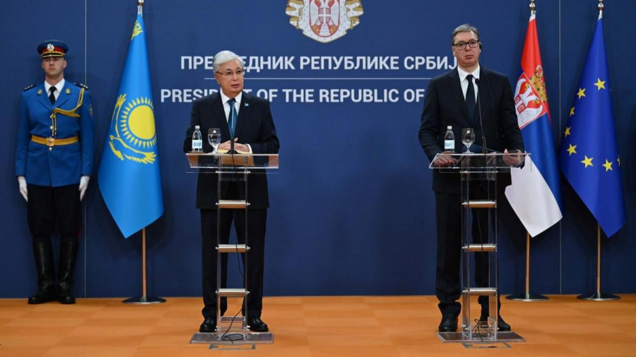 Токаев пригласил Вучича в Казахстан
