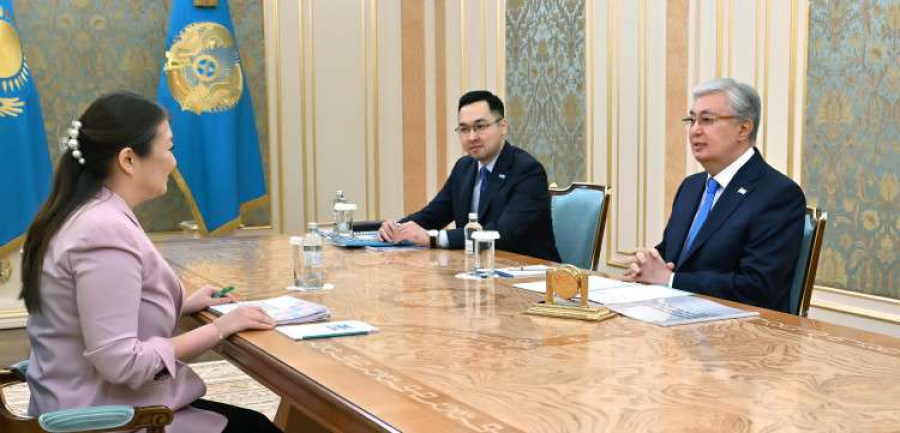 Закиева рассказала президенту о проделанной за год работе по защите прав детей
