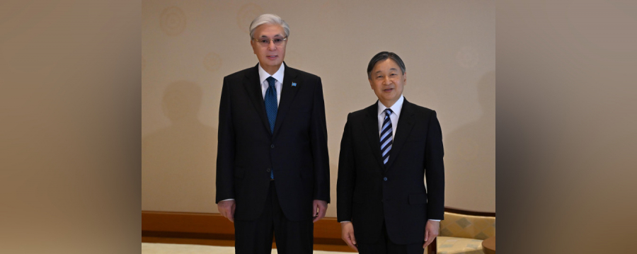 Токаев провёл переговоры с Императором Японии Нарухито