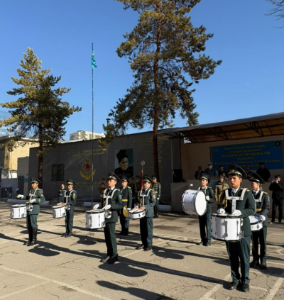 Подписан меморандум между воинской частью Национальной гвардии и школой