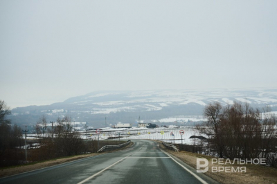 Гололедица ожидается на востоке Татарстана 23 апреля