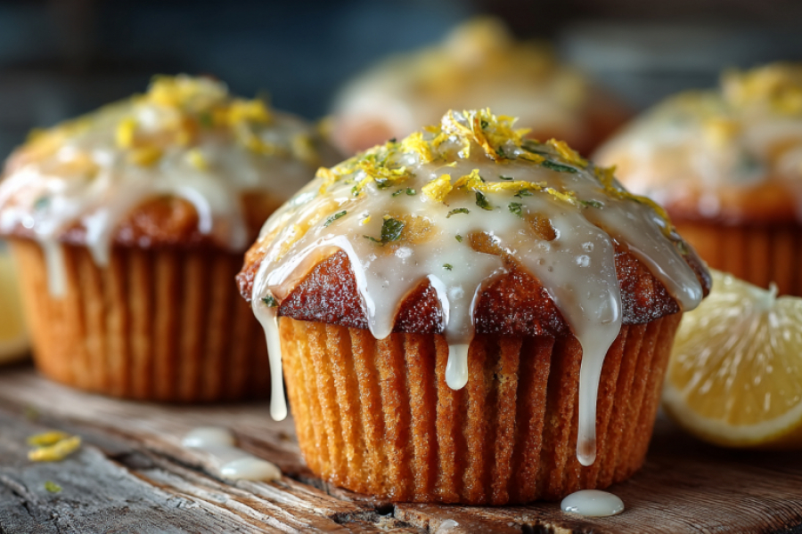 Этот простой трюк вернул веру в выпечку &mdash; готовлю лимонно-имбирные кексы с двойной пропиткой