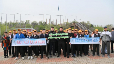В Шымкенте продолжается республиканская акция &quot;Таза Қазақстан&quot;