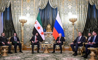 Глава Сирии на переходный период Ахмед аш-Шараа в среду прилетит к Путину