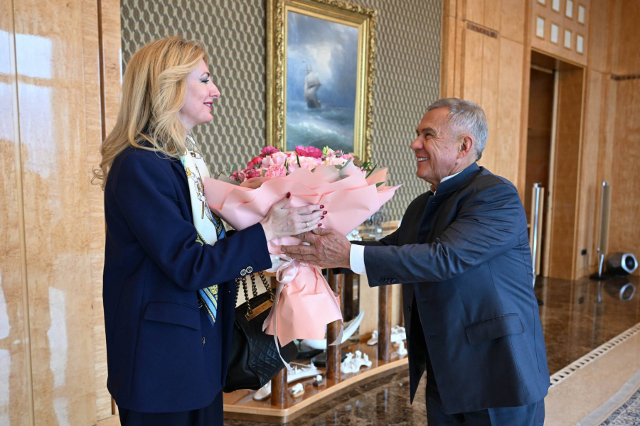 Минниханов обсудил с гендиректором МТС развитие сети мобильной связи в Татарстане