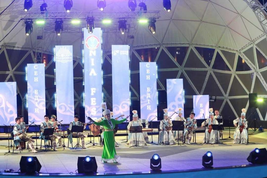 В Астане состоялся концерт в честь 95-летия Шамши Калдаякова