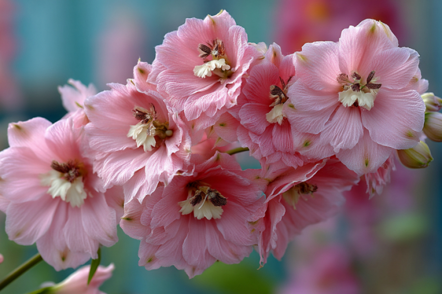 Посейте в апреле &mdash; в июне сад засияет перламутрово-розовыми свечами. Аристократ с махровыми цветками