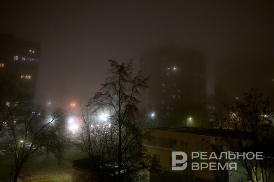 Татарстанцев предупредили о тумане и гололедице на дорогах