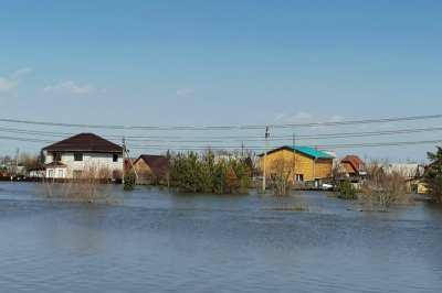 В омском микрорайоне Осташково снова топит дачи