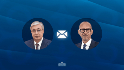 Токаев поздравил Президента Руанды