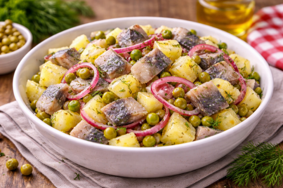 4 ингредиента &mdash; и &laquo;Селедочный хит&raquo; готов: полезный салат, которым хочется объедаться