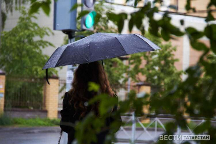 В Татарстане до конца недели сохранятся дожди и грозы