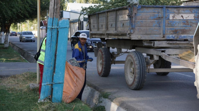 «Таза Қазақстан»: в Ордабасинском районе вывезли 15 тонн отходов