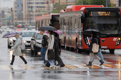 Татарстанцев предупредили о&nbsp;сильном дожде и&nbsp;тумане