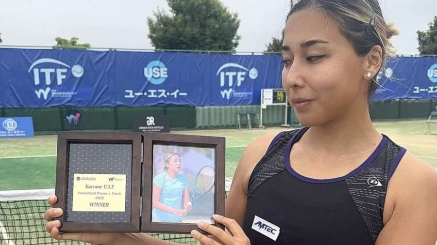 Зарина Дияс выиграла теннисный турнир в Японии