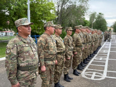 В региональном командовании “Батыс” началась контрольная проверка за зимний период обучения