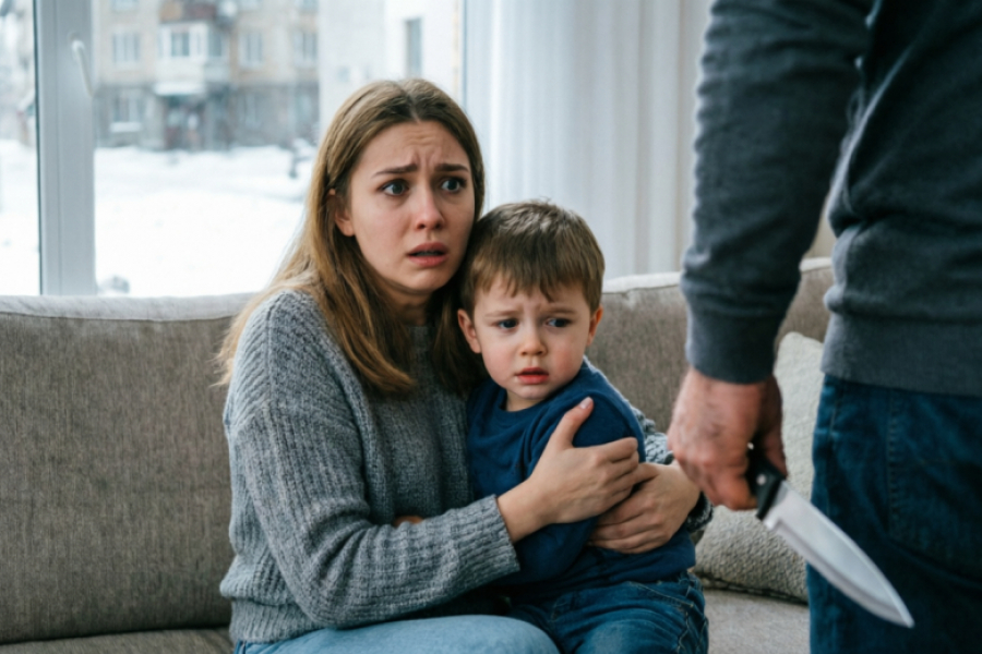 22 удара ножом: турок убил супругу и едва не лишил жизни трехлетнего сына