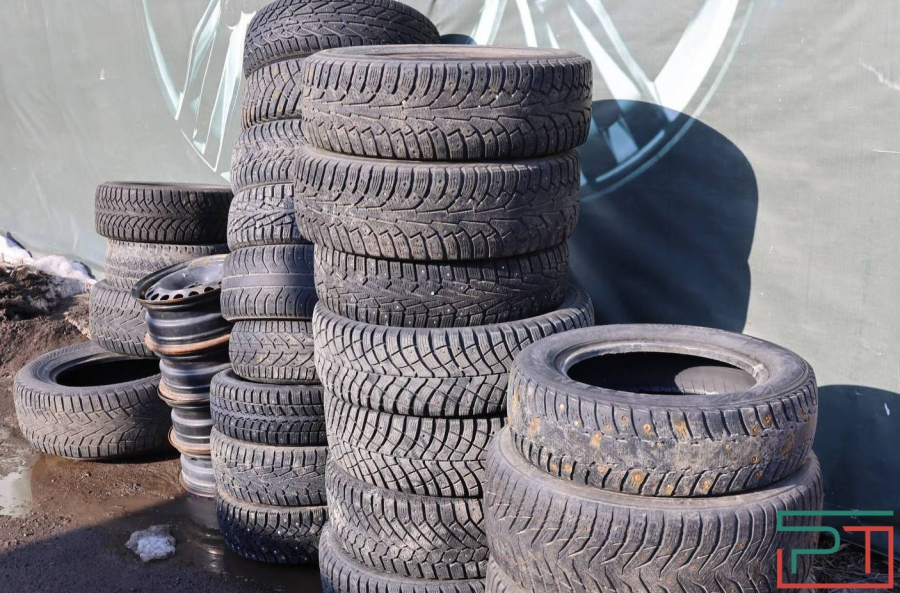 Казанцы с 6 по 20 апреля смогут сдать ненужные автопокрышки на переработку