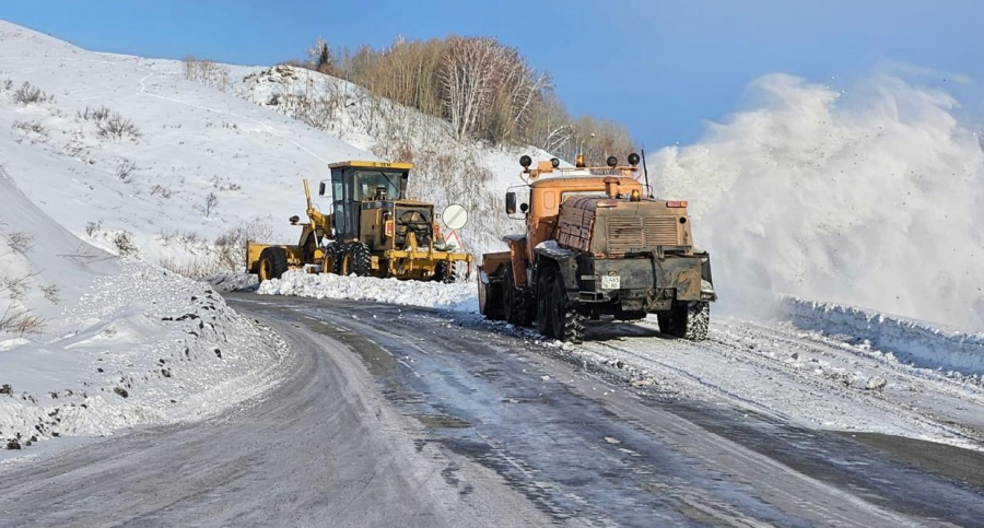 В Алматинской области закрыли участок трассы до утра 10 декабря