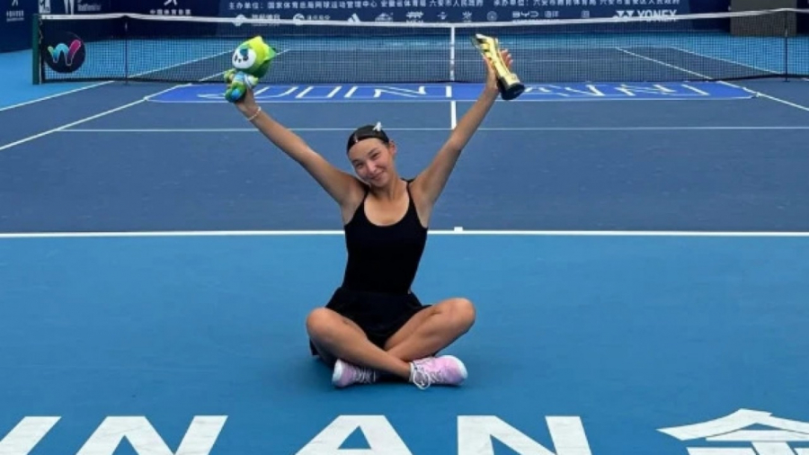 Сагандыкова выиграла второй в карьере титул ITF в одиночке