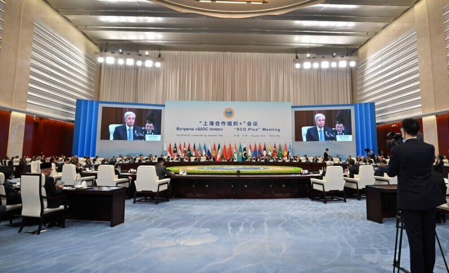 Вооруженные конфликты, искусственный интеллект, реформирование ООН, проблемы Каспия - о чем говорил Токаев на саммите &quot;ШОС плюс&quot;