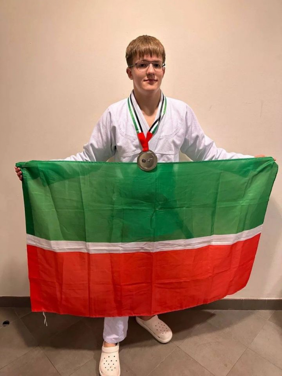Дрался лежа: юный челнинец завоевал серебро Первенства мира по джиу-джитсу
