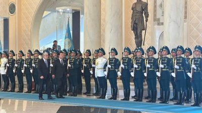 Токаев встретил в Акорде президента Южной Кореи