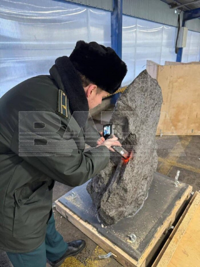 Из России под видом статуи попытались выкрасть крупный метеорит