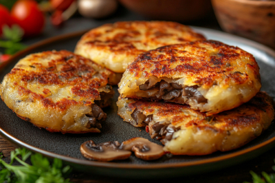 Балую себя на ужин в Великий пост драниками с картошкой и грибами: насыщают до утра