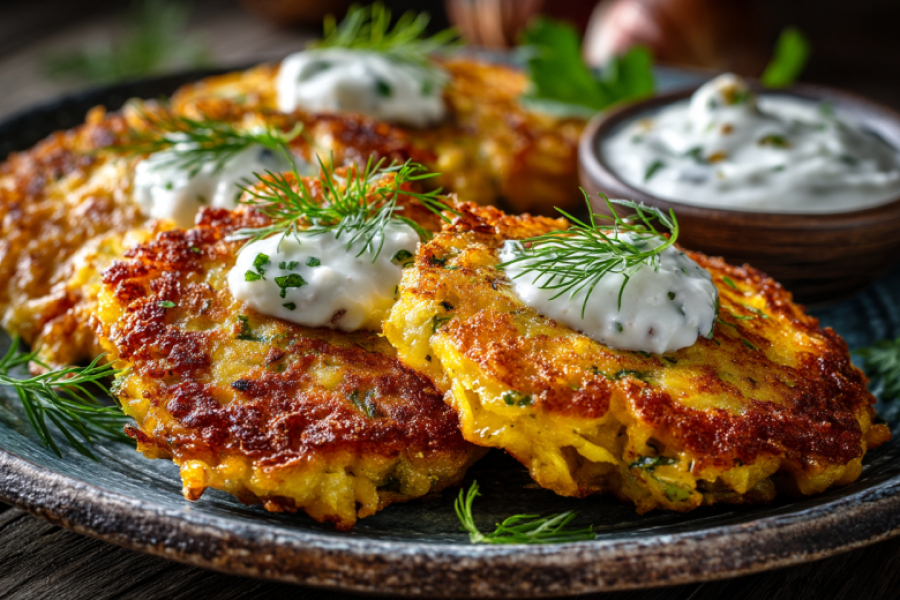 Как драники, но без картошки &mdash; незаслуженно забытый рецепт: готовлю оладушки с капустой и фаршем