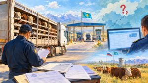 Департамент госдоходов подозревает незаконное перемещение скота через границу Казахстана