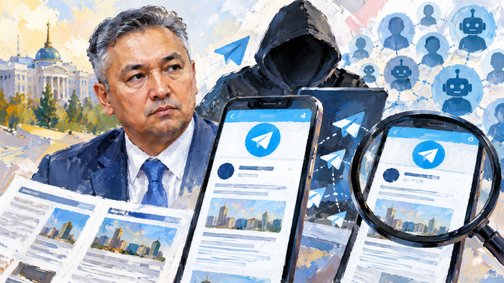Неизвестные создали клон Telegram-канала NEGE с фейками об Азате Перуашеве