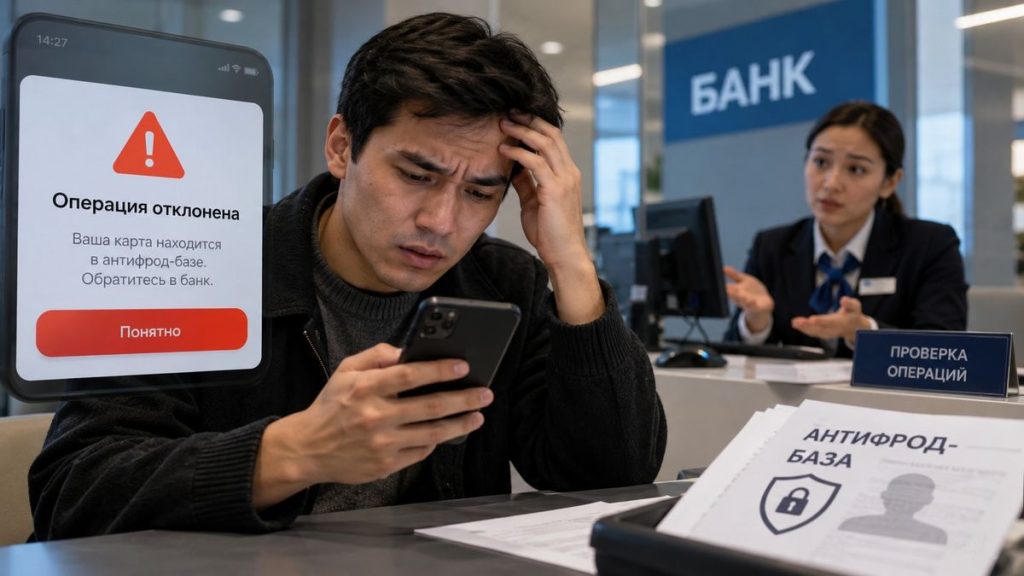 Попали в антифрод-базу в Казахстане: что будет с вашими счетами