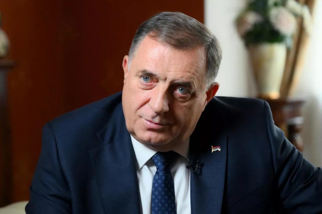 Додик после победы на выборах в Республике Сербской поблагодарил Путина, Трампа и Вучича