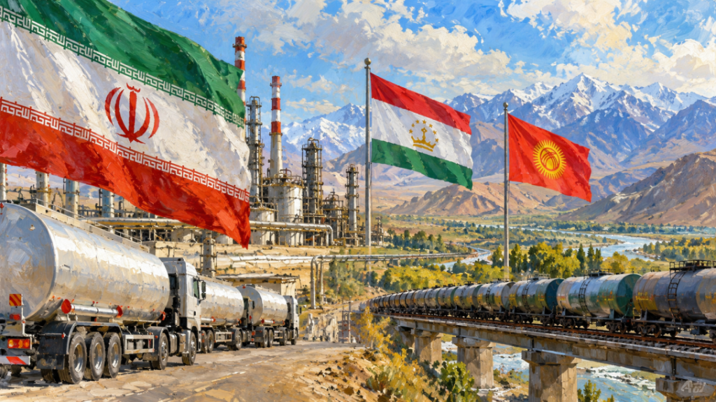 Иран начал поставлять нефть в Центральную Азию на фоне дефицита топлива в России
